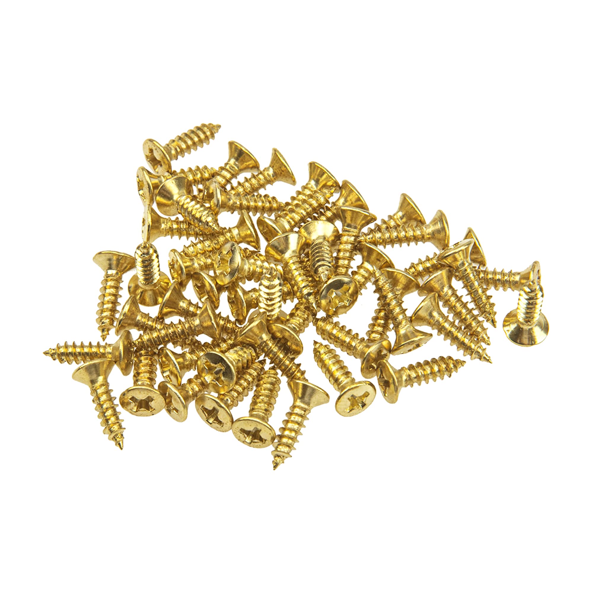 60Pcs Yootones Guitar String Mounting Ferrules+3MM Guards Scratch Plate Mounting Screws+Guitar String Tree Guides Retainer Compa